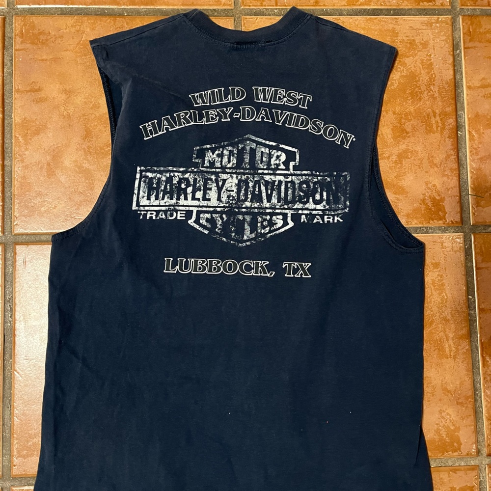 Vintage tank top Harley shirt